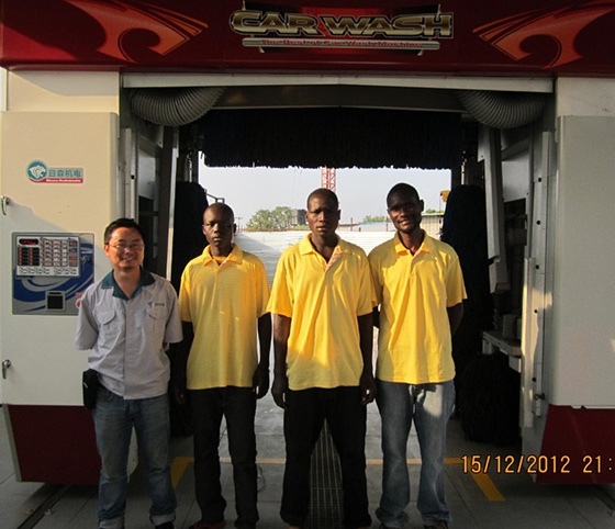 888集团外洋洗车装备装置案例精选